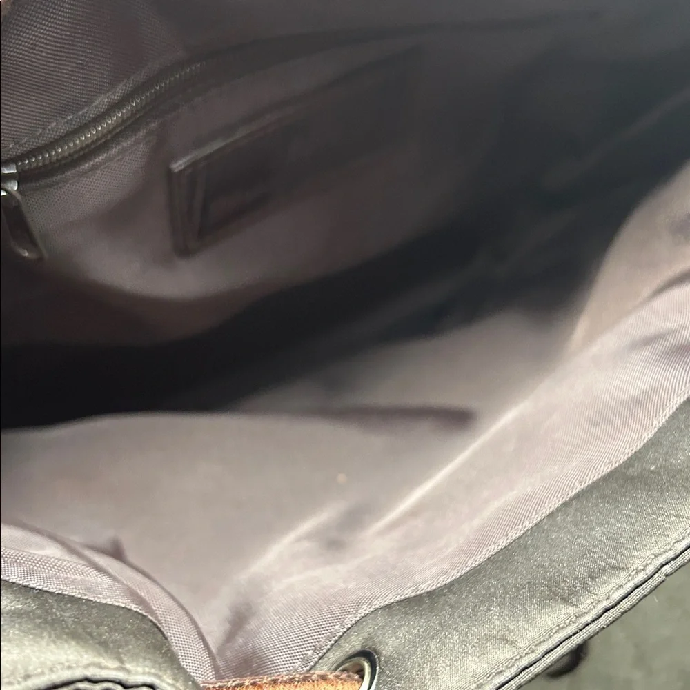 Etienne Aigner Dark Brown Hobo Bag